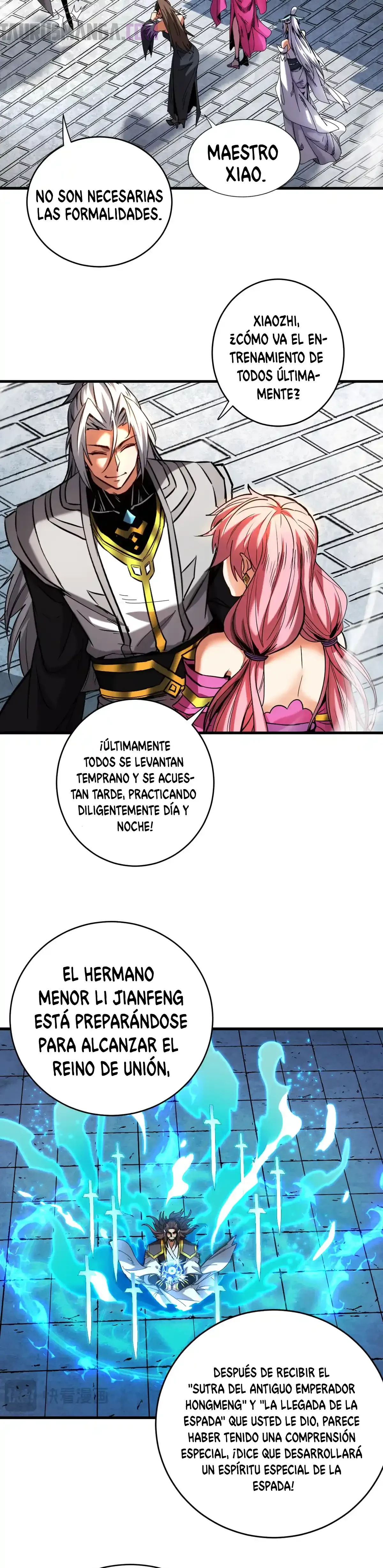 Mientras mis discípulas se matan, yo me relajo! > Capitulo 125 > Page 41